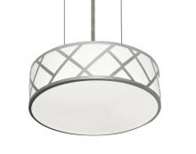 AFX Lighting, Inc. HVNP21LAJUDSN - Haven 21&#39;&#39; LED Pendant - 42W 120-277V - Satin Nickel