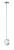 Verona 09'' LED Pendant,120-277V,5 CCT,SN