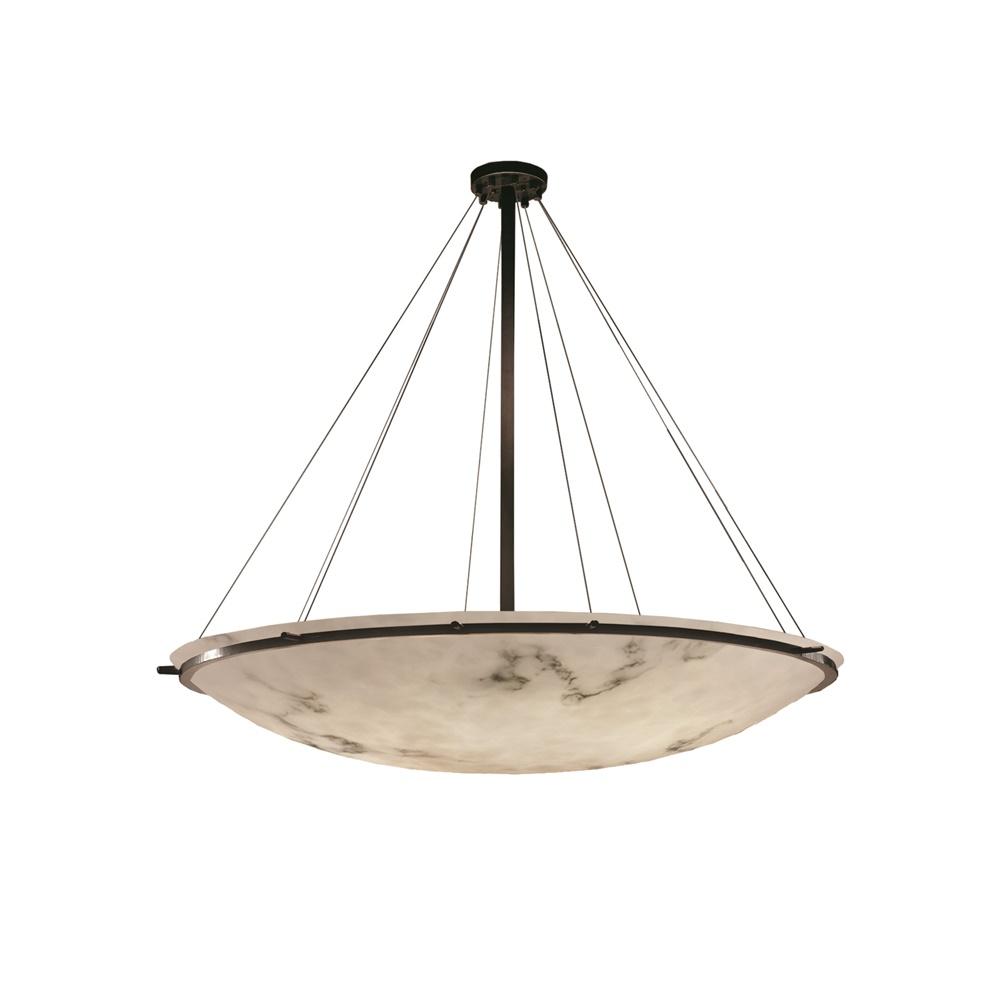 60&#34; LED Pendant Bowl w/ Ring