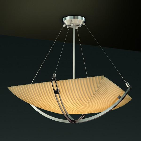 48&#34; Pendant Bowl w/ Crossbar