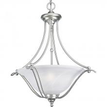 Progress P3773-09 - Avalon Collection Three-Light Foyer Pendant