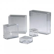 Cyan Designs 01833 - Acrylic Pedestal Clear - 6x6 Sq