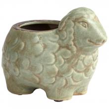 Cyan Designs 08763 - Lala Lamb Planter Green Glaze