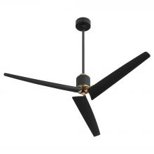 Cyan Designs 11982 - Buran 58" Ceiling Fan Black - Aged Brass