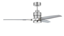 Craftmade SONWF52PLN3-PLNP - 52&#34; Sonnet ceiling fan in Polished Nickel w/ Polished Nickel Polycarbonate Blades, WIFI control