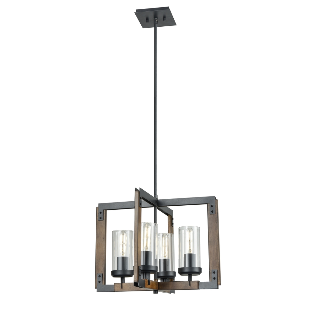 OKANAGAN 4 LIGHT PENDANT
