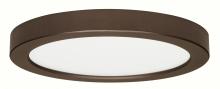 Satco Products Inc. S21512 - Blink - 18.5W- 9" Surface Mount LED - 3000K- Round Shape - Bronze Finish - 120V