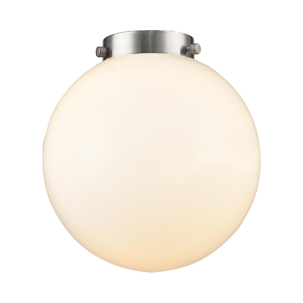 Beacon 8&#34; Matte White Glass