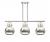Newton Sphere - 3 Light - 42 inch - Polished Nickel - Island Light