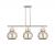 Newton Sphere - 3 Light - 42 inch - Satin Nickel - Island Light