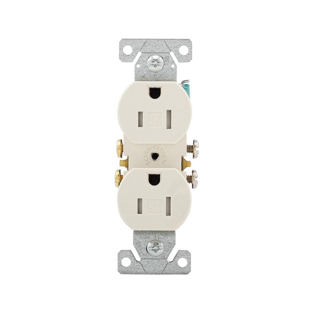 Recp TR Duplex 15A 125V 2P3W Str LA