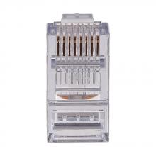 Eaton Wiring Devices 5569E1 - Plug 4Pr 8Cond EZ-RJ45 (100 Per Box)