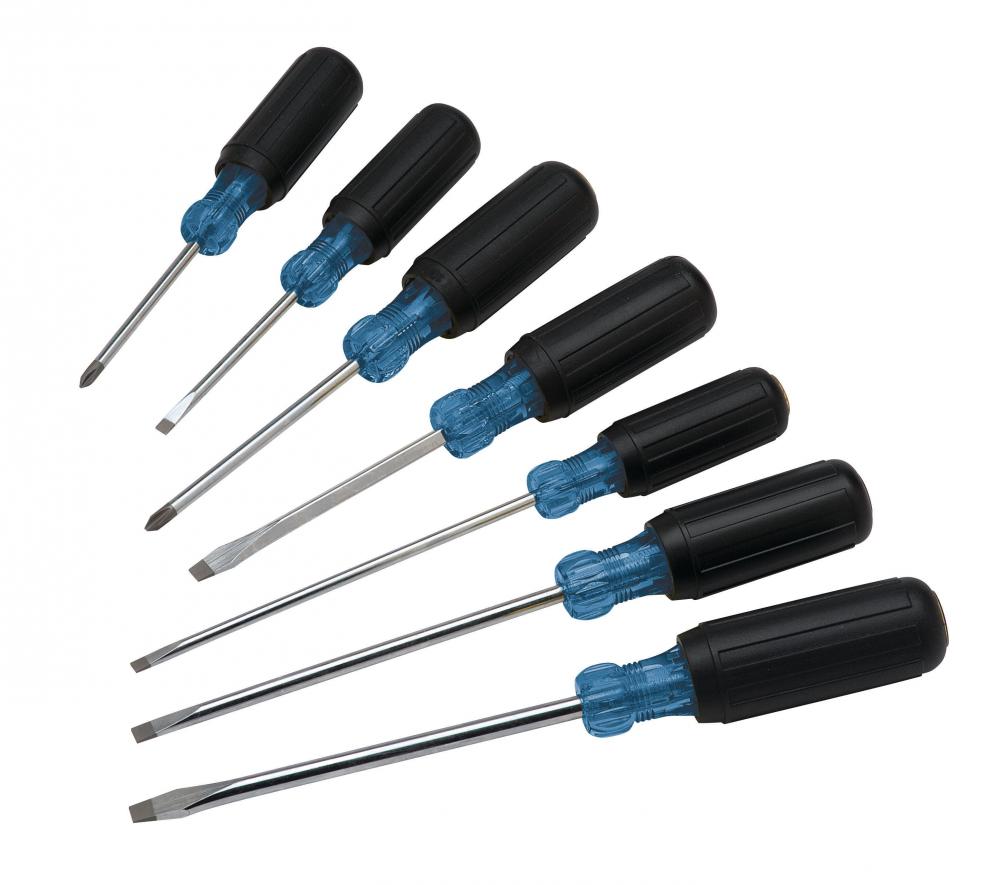 Screwdriver Set,Ideal,7-Piece Pieces