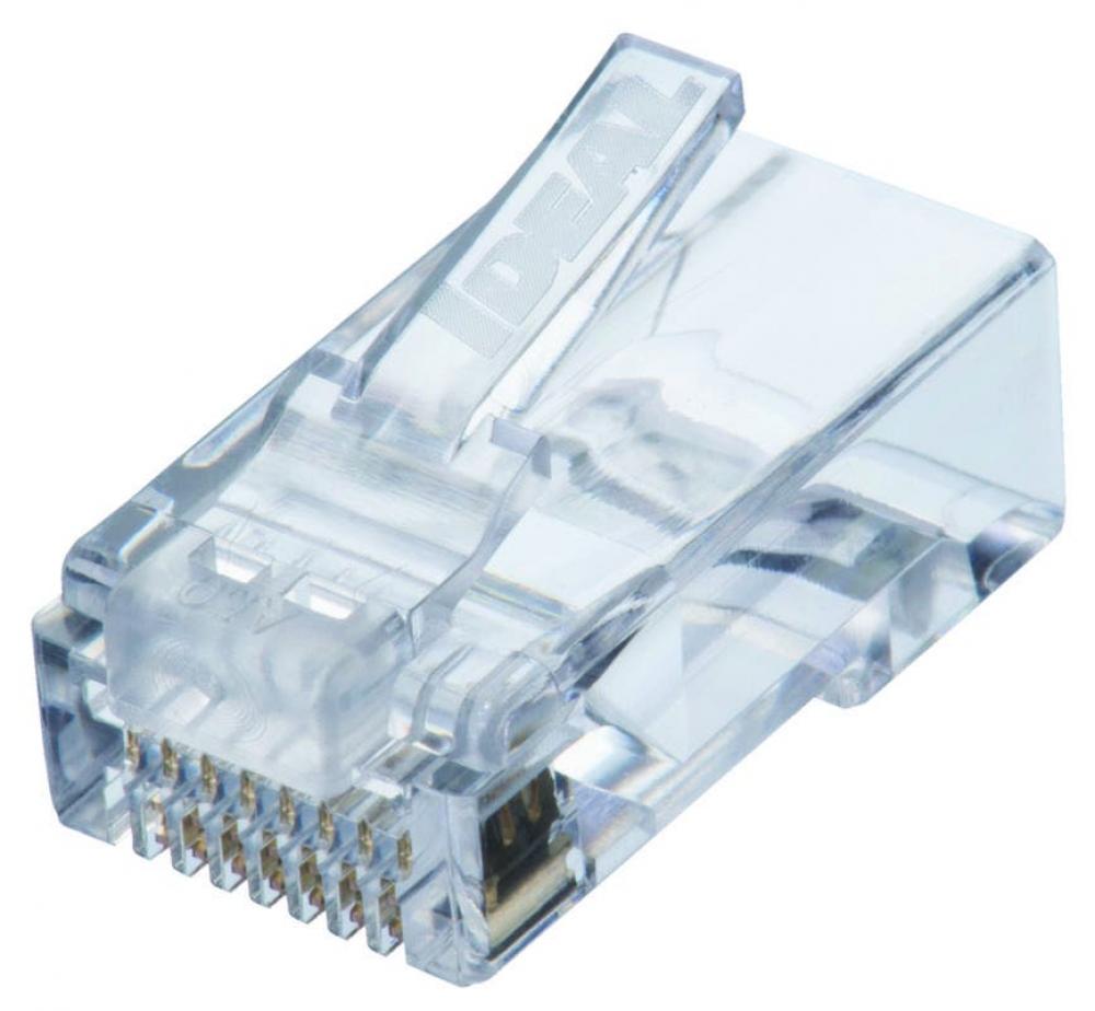CAT6 FEEDTHRU MOD PLUG 100 JAR