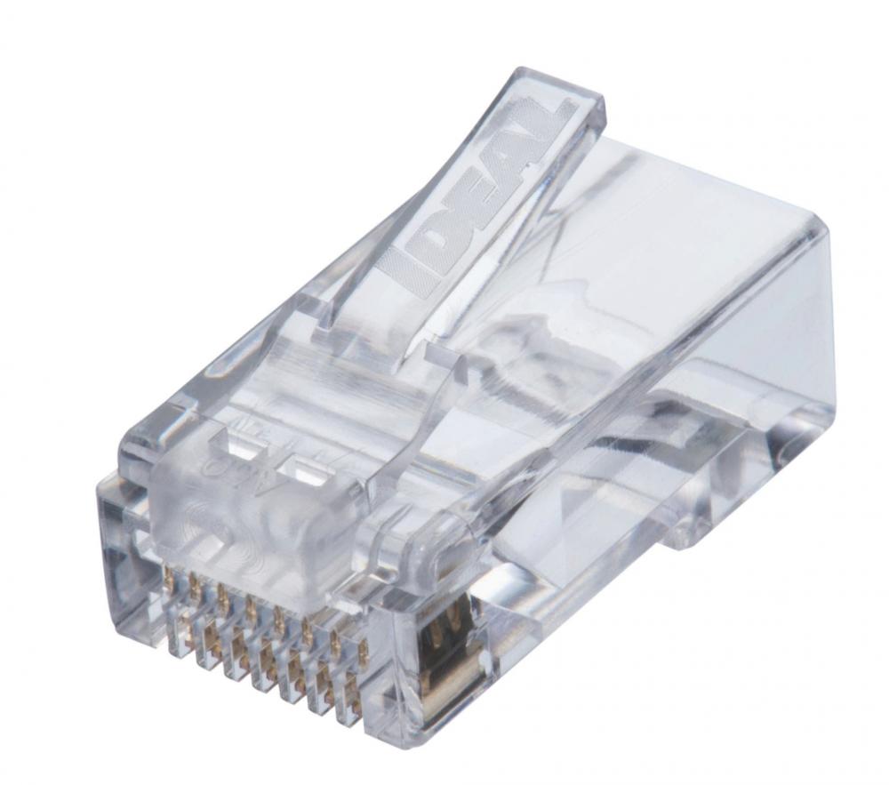 CAT6 SINGL PC MOD PLUG 100 JAR