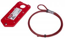 Ideal Industries 44-829 - Cable Lockout,Ideal,STL CBL,6.000 FT LEN,Plastic