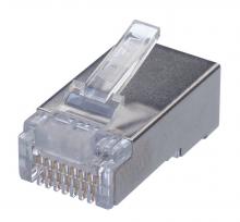 Ideal Industries 85-361 - CAT5e Shielded Modular Plugs, 25/Card