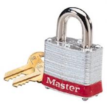 Ideal Industries 44-922 - Padlock,Ideal,AL,SFTY,Red,Baked-On Powder CT