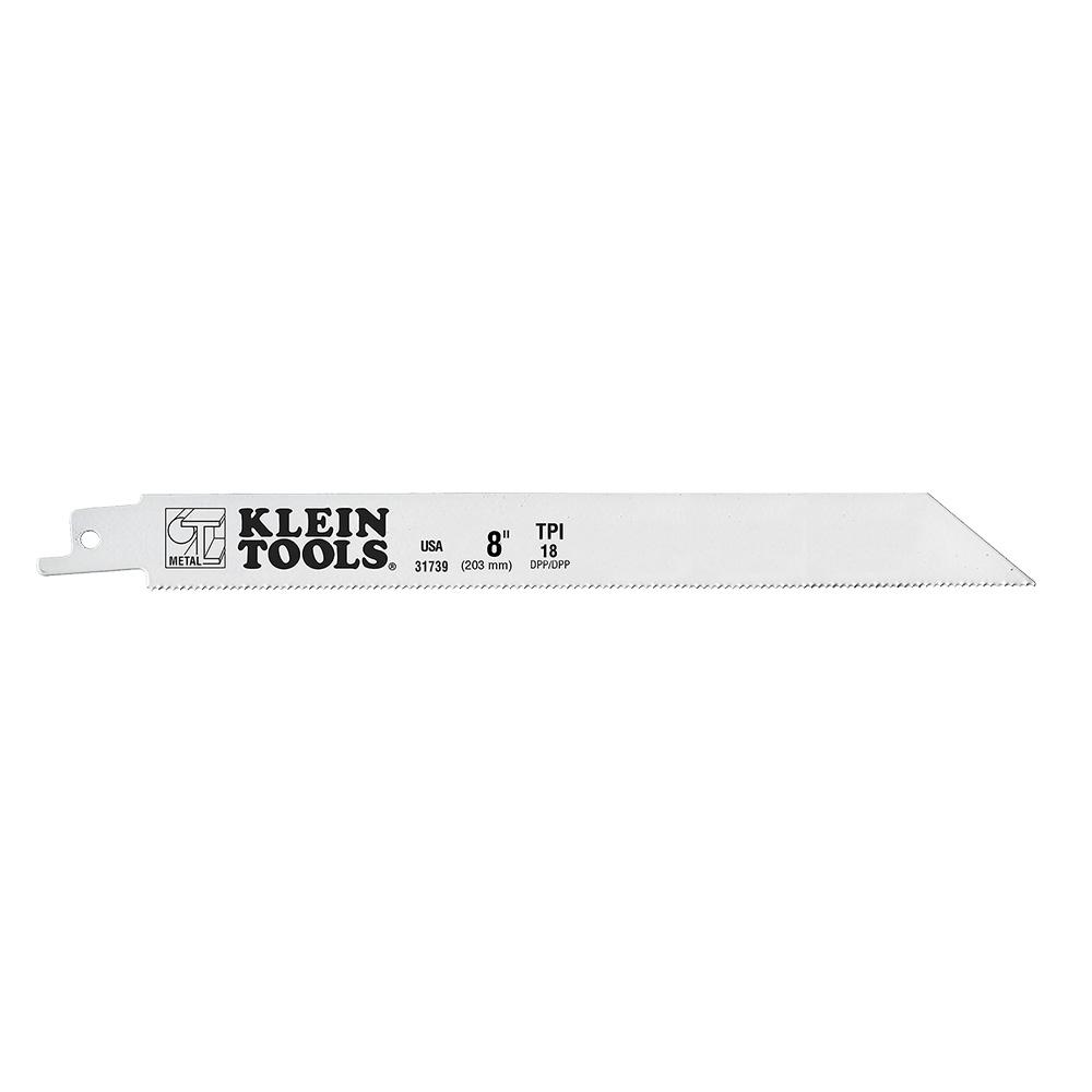 Recip. Saw Blades, 8&#34; 18 TPI-5 Pk