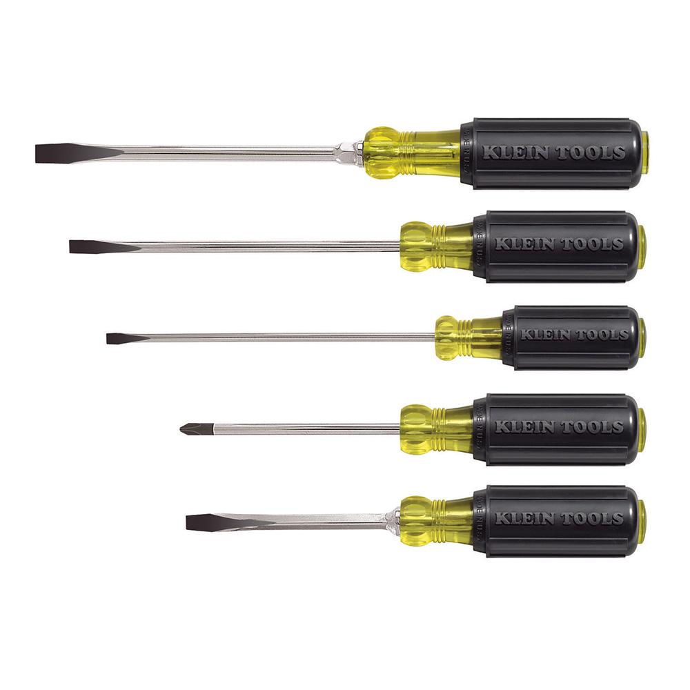 Cushion-Grip Screwdriver Set, 5 Pc