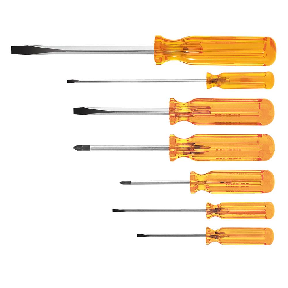 7 Piece Combination Screwdriver Set