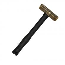 Klein Tools 7HBRFRH10 - Brass Sledge Hammer, Rubber Handle, 10-Pound