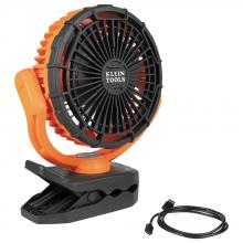 Klein Tools PJSFM2 - Rechargeable Clamping Jobsite Fan