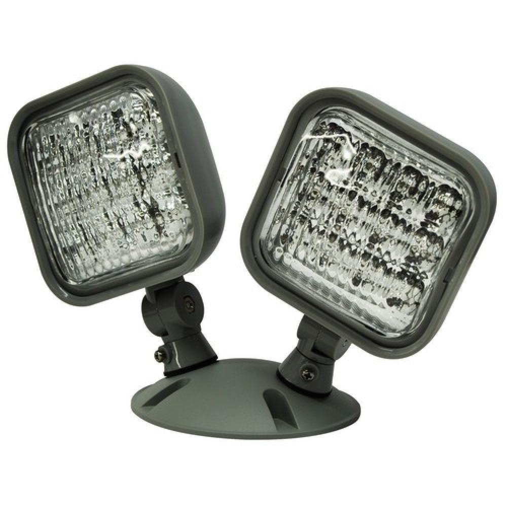RmtMultVolt LED Emrg LmpHd 2Hd Wthrproof