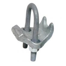 Morris 21851 - Malleable Right Angle Pipe Clamp 1/2"