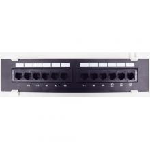 Morris 88042 - Cat5E High Density Patch Panels 12 Port