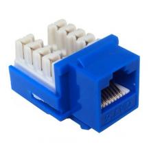 Morris 88422 - Cat6 (RJ45) Unshielded Keyst1 Jacks Blue