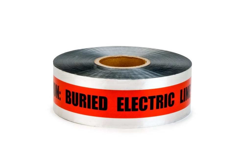 406 DET. TAPE, RED, CAUTION BURIED ELEC