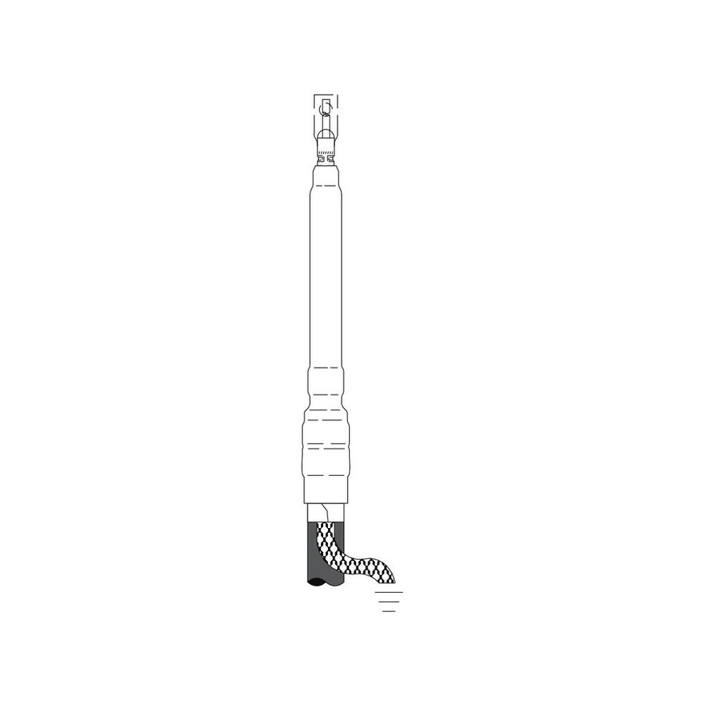 7622-T-95 QT-III INDOOR 3 TRMINATION KIT