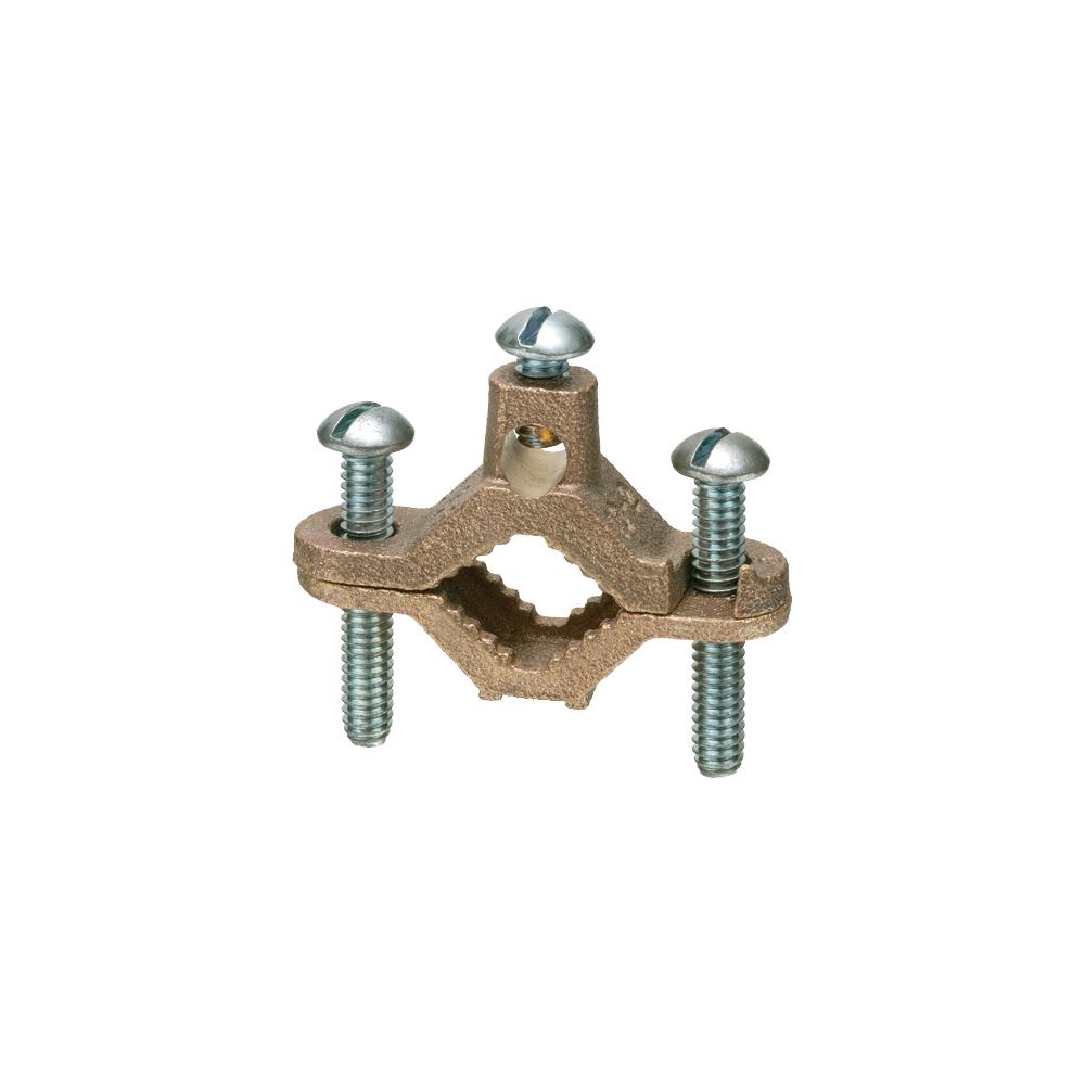 1/2-1&#34; BRASS GRD.CLAMP