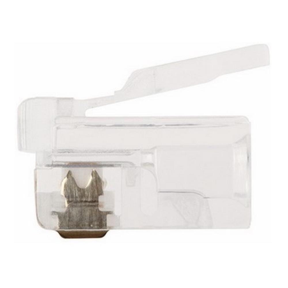 RJ-12 6P6C Flat-Stranded 100/Jar