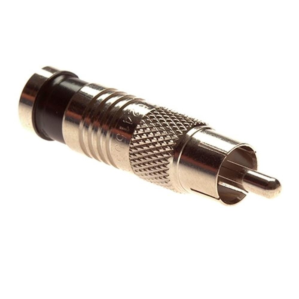 RCA RG6 Compression Nickel Pl 25/Bg