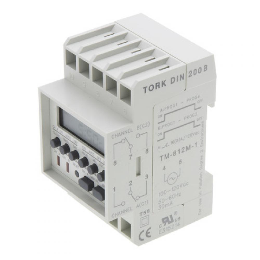 Digital DIN Mounting 2CH 120V SPDT