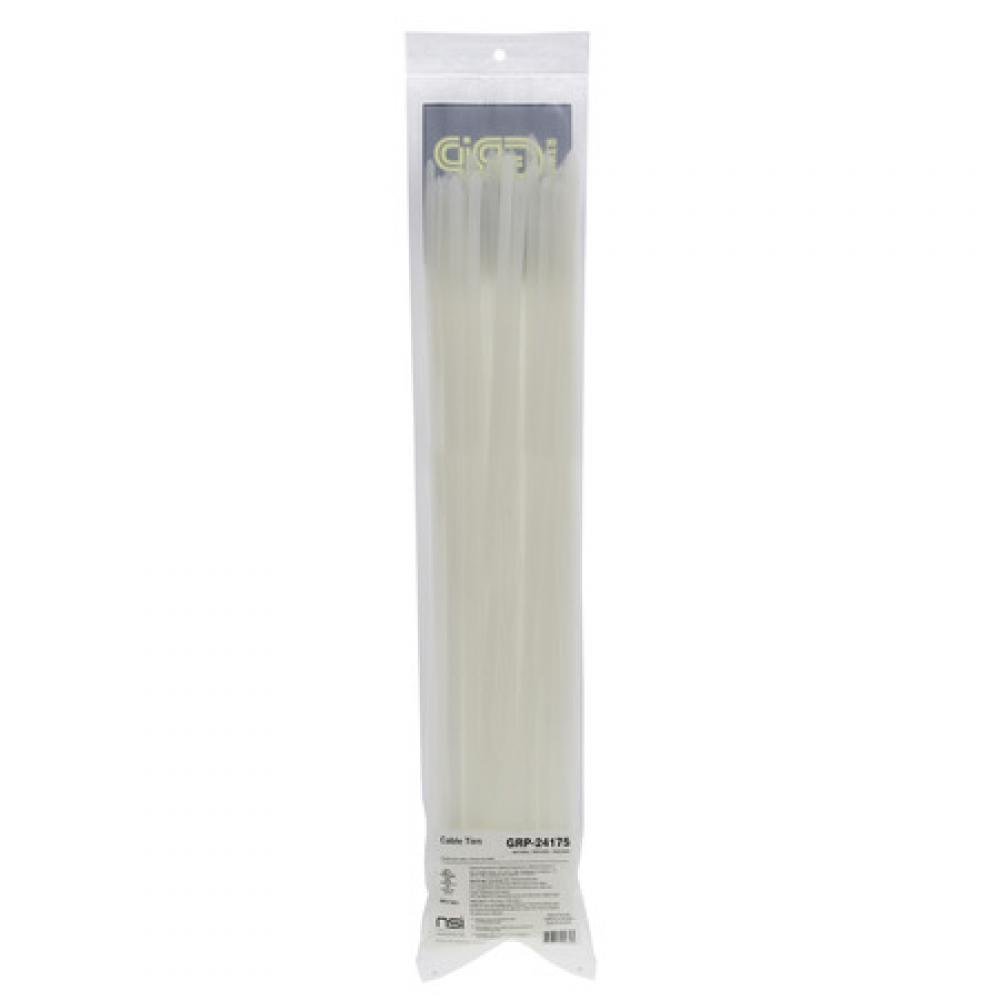 PowerGRP Cable Tie Natural 24&#34; 175lb (50PK)