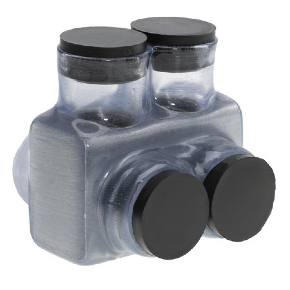 Clr 500-4AWG Insltd MultTp Conn 2Prt (DBLSDENT)