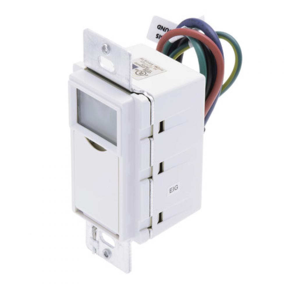 Astro Wall Sw Timer 120/277V Whte