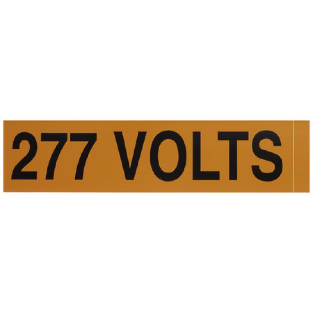 Voltage Markers (1) 277 Volts