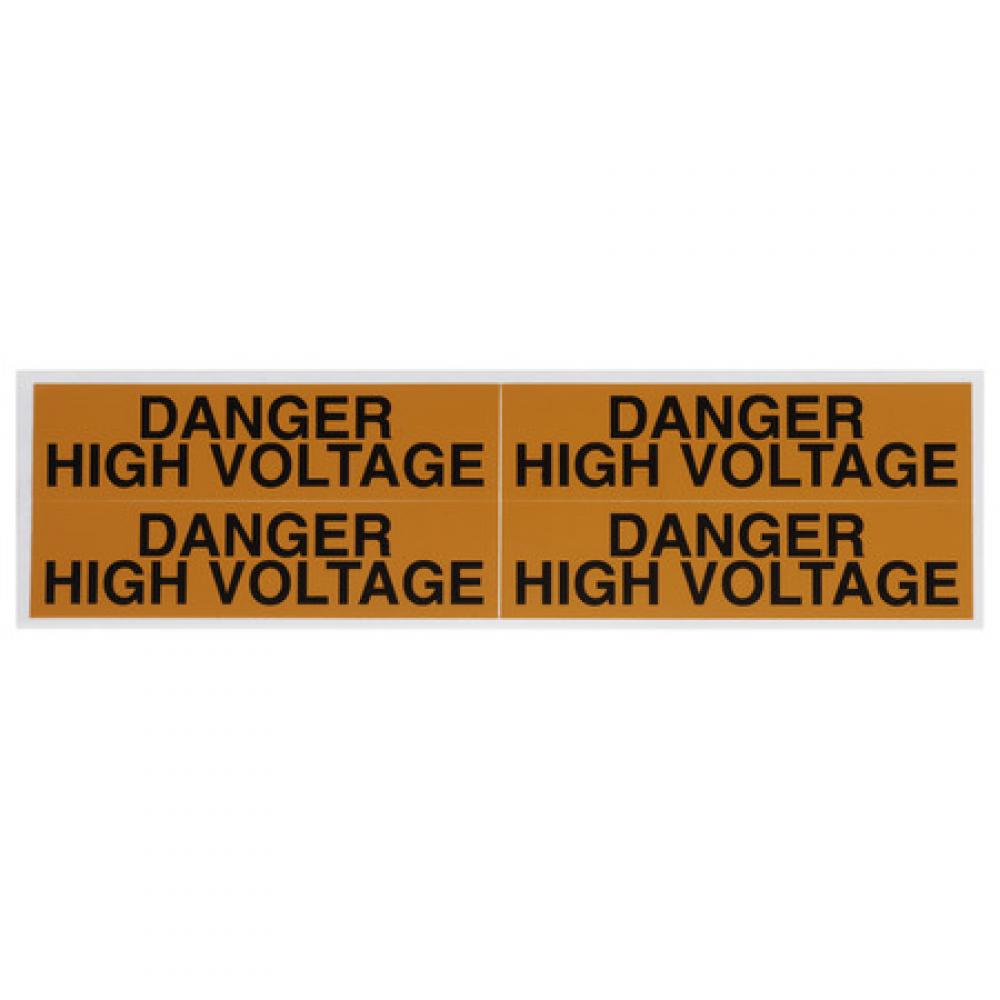 Voltage Marker &#34;Danger High Voltage&#34;