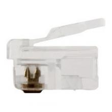 NSi Industries 106118J - RJ-11 6P4C Round-Stranded 100/Jar