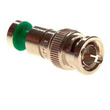 NSi Industries 18230 - BNC RGB Compression 24AWG Nickel Pl 25Bg