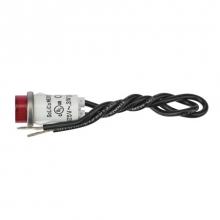 NSi Industries 79780LW - Round Indicator Light Red Lens