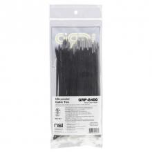 NSi Industries GRP-8400 - PowerGRP Cable Tie Black 8" 40lb (100PK)