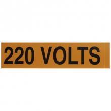 NSi Industries VM-A-5 - Voltage Markers (1) 220 Volts