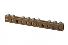 NSi Industries CN70-10-1 - Copper Neutral Bar 8 Circuit