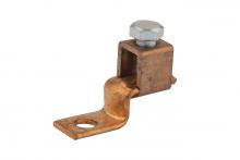 NSi Industries DE713R - COPPER SOLDERLESS LUG 3/0-4AWG 3/8" MTGH PK/