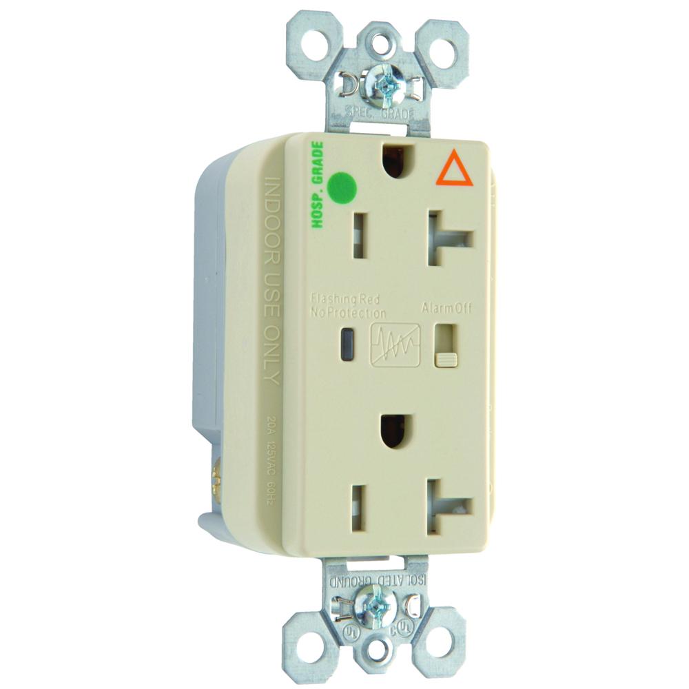 HG IG SPD RECP TR 20A/125V ALARM IV